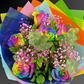 Rainbow Rose Beauty 6 Stems Half Dozen