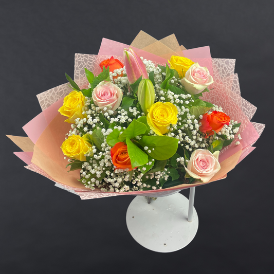 Elegant Roses Collection- Mix Color - 10 STEMS