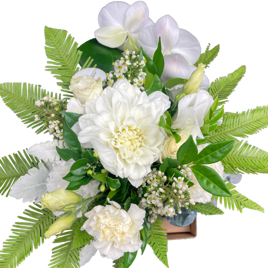 Wedding bouquet With Phalaenopsis Orchid White