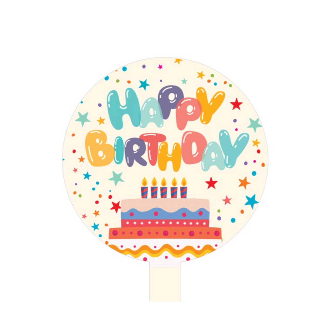 Foil Balloon Happy Birthday 9''/22cm